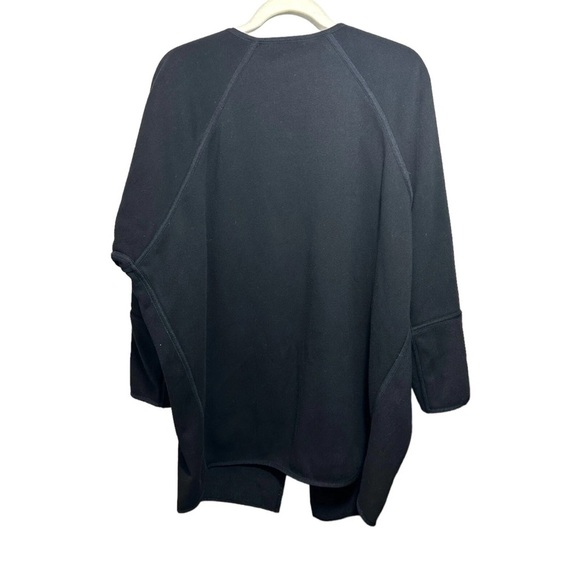 Athleta Black Cozy Karma Wrap Cardigan Size Small - Picture 3 of 4
